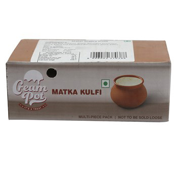 Cream Pot Ice Cream Matka Kulfi,