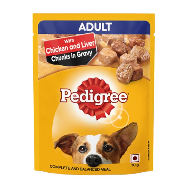 Pedigree Gravy Chicken Adult Wet Dog Food Pouch