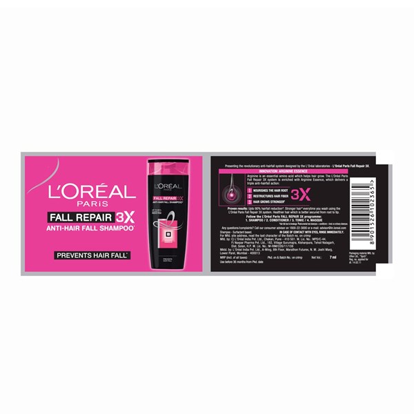 Loreal Paris Shampoo Sachet Fall Repair, 