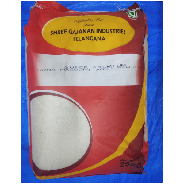 Shree Gajanan Red Sona Masoori Aged Rice